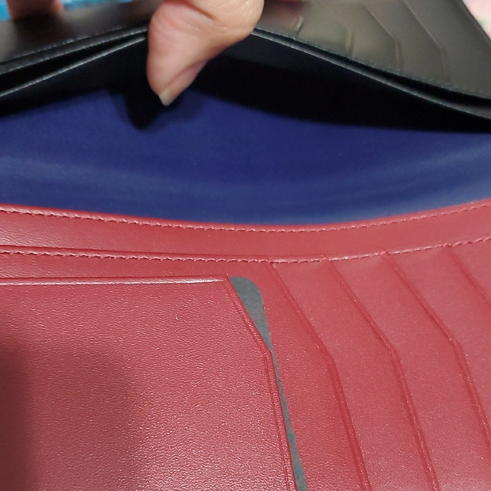 MCM Black Long Leather Card & Key Holder - Picture 7 of 8